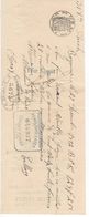 674 Lettre De Change Marchand De Cuir LABORIE Auch 32,  PERES, GAGE, ADER Ernest PERES  AUCH - Bills Of Exchange