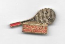 Pin' S  Sport  TENNIS  FRANCE - U S A  Match  Finale  COUPE  DAVIS  1991  Vainqueur  FRANCE - Tennis