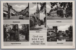 Soltau - S/w Mehrbildkarte 1 - Soltau