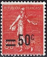 France 1927 - Mi 205 - YT 220 ( Sower ) MNG - 1903-60 Semeuse A Righe