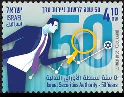 2018	Israel	2657	Israel Securities Authority 50 Years - Ungebraucht (mit Tabs)