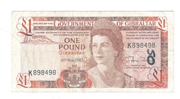 Gibraltar - Elizabeth II - 1 Pound - Gibraltar