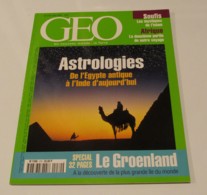 GEO N°270 (08/2001) : Astrologies, De L'Egypte Antique à L'Inde D'Aujourd'hui - Géographie