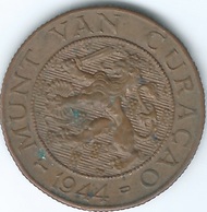 Curaçao - 1944 D - 2½ Cents - KM42 - Denver Mint - Curaçao