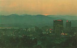 CPSM - USA - Asheville, North Carolina As Seen At Dusk - Asheville