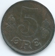 Denmark - Christian X - 5 Øre - 1920 - KM814.2 - Denemarken