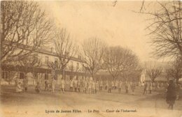 LE PUY LYCEE DE JEUNES FILLES COUR DE L'INTERNAT - Le Puy En Velay