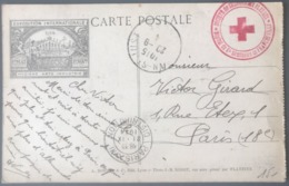 France WW1 - CPA 1914 - Cachet HOPITAL DU GD SEMINAIRE DE FRANCHEVILLE - (B2853) - 1. Weltkrieg 1914-1918