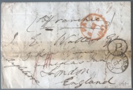 Allemagne Lettre De COBLENZ 1847 Pour Londres - (B2882) - Prephilately