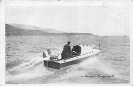 Thème Sport Nautique:   :     Canots A Moteur .  Grégoire IX à Monaco     (voir Scan) - Andere & Zonder Classificatie