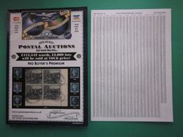 UNIVERSAL PHILATELIC AUCTIONS CATALOGUE FOR SALE No.35 TUESDAY 6th OCTOBER 2009 #L0191 - Catalogues For Auction Houses