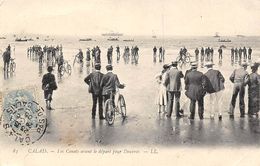 Thème Sport Nautique:   :     Course De Canot A Moteur.entre Calais Et Douvres. A Calais Avant Le Départ     (voir Scan) - Altri & Non Classificati