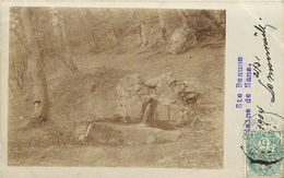 SAINTE BEAUME-carte Photo Fontaine De NANS 1904 - Nans-les-Pins