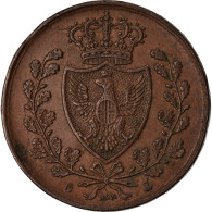 Monnaie, États Italiens, SARDINIA, Carlo Felice, 5 Centesimi, 1826, Genoa - Italian Piedmont-Sardinia-Savoie