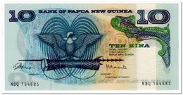 PAPUA NEW GUINEA,10 KINA,1985,P.7,AU-UNC - Papoea-Nieuw-Guinea