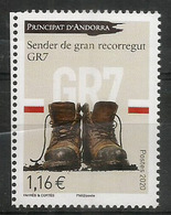 ANDORRA.Sentier De Grande Randonnée GR7 (Ballon D'Alsace Massif Des Vosges à  Andorre-la-Vieille (Andorre).neuf ** - Unused Stamps