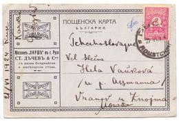 Bulgarie Carte Postale De Pyce Roustchouk - Lettres & Documents