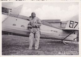 B01-136 - Carte Postale De S.m. Le Roi Léopold III - Propagande Aéronautique Du 15-03-1938 - COB 467 - 1934-1951