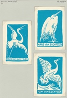 EX-Libris - Ooievaar - Stork - Storch - Cicogne - Ex-libris