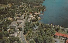 Lake George Village New York - Down The Road To The Beach - Unused - 2 Scans - Lake George