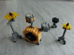 Nanoblock Drum Set - Jeu De Construction Style Mini Lego : Batterie, Drums, Schlagzeug. Instrument De Musique Miniature - Andere & Zonder Classificatie