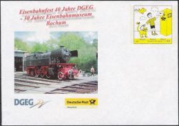 Plusbrief Kreativ Ganzsache Deutsche Post Philatelie EB Team EA EB3 Eisenbahnfest Bochum ** - Enveloppes - Neuves