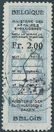 BELGIO BELGIUM BELGIE BELGIQUE,Revenue Stamp Tax Ministerial 2.00 Fr. Used - Francobolli