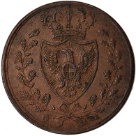Monnaie, États Italiens, SARDINIA, Carlo Felice, Centesimo, 1826, Torino, TTB+ - Piémont-Sardaigne-Savoie Italienne