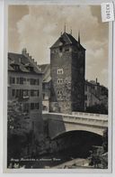 Brugg - Aarebrücke Und Schwarzer Turm - Brugg