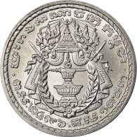 Monnaie, Cambodge, 50 Sen, 1959, SPL+, Aluminium, KM:56 - Kambodscha