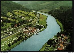 Neckarhausen Bei N.-Steinach  - Camping Brecht  -  Luftbild  -  Ansichtskarte 1977  (13093) - Ladenburg