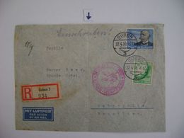 GERMANY - LETTER SENT FROM GUBEN TO PETROPOLIS (BRAZIL) VIA LUFTPOST IN 1939 IN THE STATE - Altri