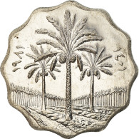 Monnaie, Iraq, 10 Fils, 1981, SPL+, Stainless Steel, KM:126a - Iraq