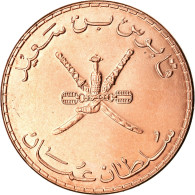 Monnaie, Oman, Qabus Bin Sa'id, 10 Baisa, 2011, British Royal Mint, SPL+, Bronze - Oman