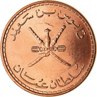 Monnaie, Oman, Qabus Bin Sa'id, 10 Baisa, 2008, British Royal Mint, SPL, Bronze - Oman