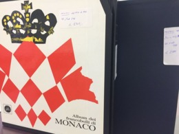 827 */** Monaco: 1885/1968 - Collezione Del Periodo Montata In 2 Due Album, Non Completa Del Periodo Ma Di Buona Qualità - Collections, Lots & Séries