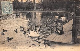 PARIS-75016-AU BOIS DE BOULOGNE, LE GRAND LAC - Arrondissement: 16