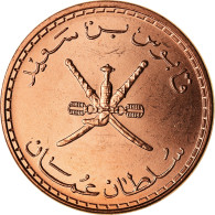 Monnaie, Oman, Qabus Bin Sa'id, 5 Baisa, 2008, British Royal Mint, SPL+, Bronze - Oman