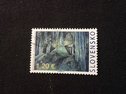 YT 770 Oblitéré  2019 Slovaquie Grotte Et Stalactites Demanovska Ladova Jaskyna - Used Stamps