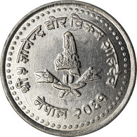 Monnaie, Népal, SHAH DYNASTY, Gyanendra Bir Bikram, 50 Paisa, 2004, Kathmandu - Nepal