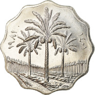 Monnaie, Iraq, 10 Fils, 1981, SPL+, Stainless Steel, KM:126a - Irak