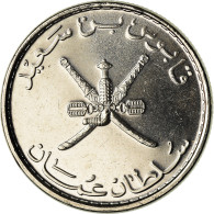 Monnaie, Oman, Qabus Bin Sa'id, 25 Baisa, 2008, British Royal Mint, SPL, Nickel - Oman