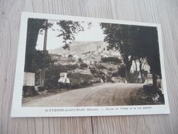 CPA 34 Hérault Saint Etienne De Gourgas Entrée Du Village - Sonstige & Ohne Zuordnung