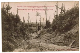 Kemmel; Abris Bombardes Dans Un Chemin Creux Ou Se Trouvait En état Majeur De Division (pk67390) - Heuvelland