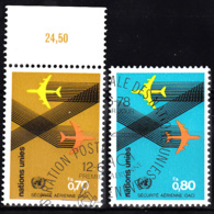 Nations Unies Genève  76 à 77 ° - Used Stamps