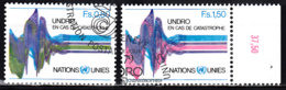 Nations Unies Genève  81 à 82 ° - Used Stamps