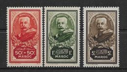 Maroc N°150/152 - Neuf * Avec Charnière - TB - Unused Stamps