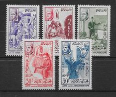 Maroc N°369/373 - Neuf * Avec Charnière - TB - Maroc (1956-...)