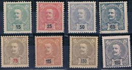 Portugal, 1898/905, # 140/7, MNG - Neufs