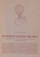 1957 - Wilhelm Hofinger  - Die "Alteste" Luftpost Der Welt  ( Pariser Ballonpost 1870-1871)  - 115 Seiten - Kolonies En Buitenlandse Kantoren